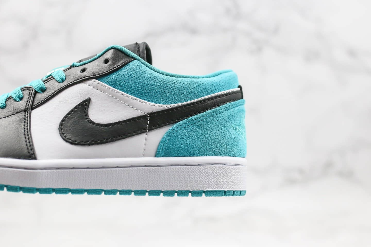 耐克Nike Air Jordan 1 Low Laser Blue纯原版本低帮乔丹AJ1激光黑蓝色原盒原标 货号:CK3022-004