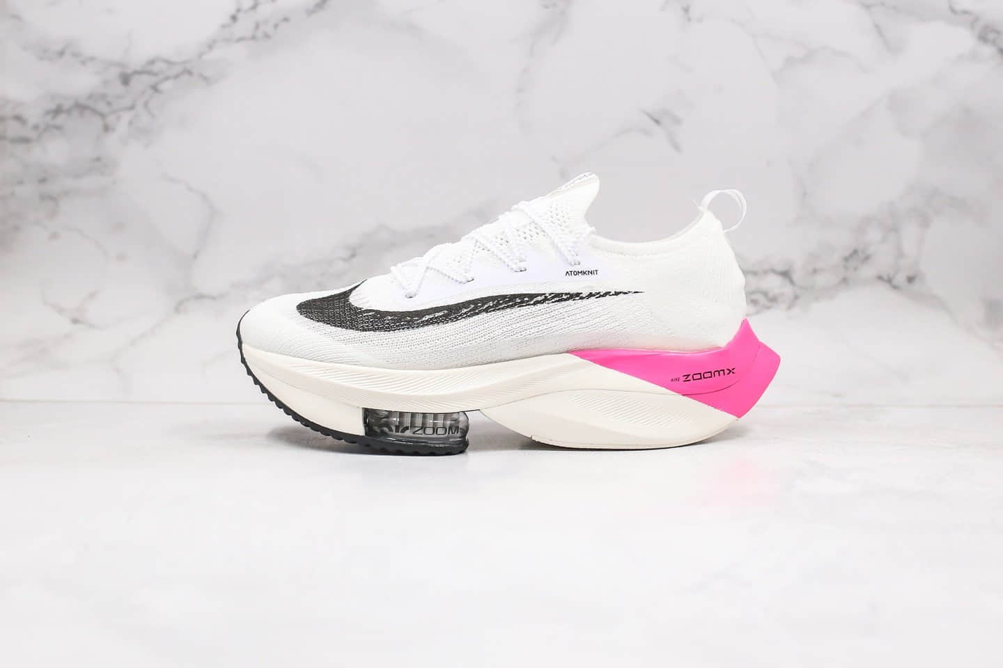 耐克Nike Air Zoom Alphafly NEXT%纯原版本马拉松厚底破2白粉色内置气垫正确版本 货号:CI9925-600