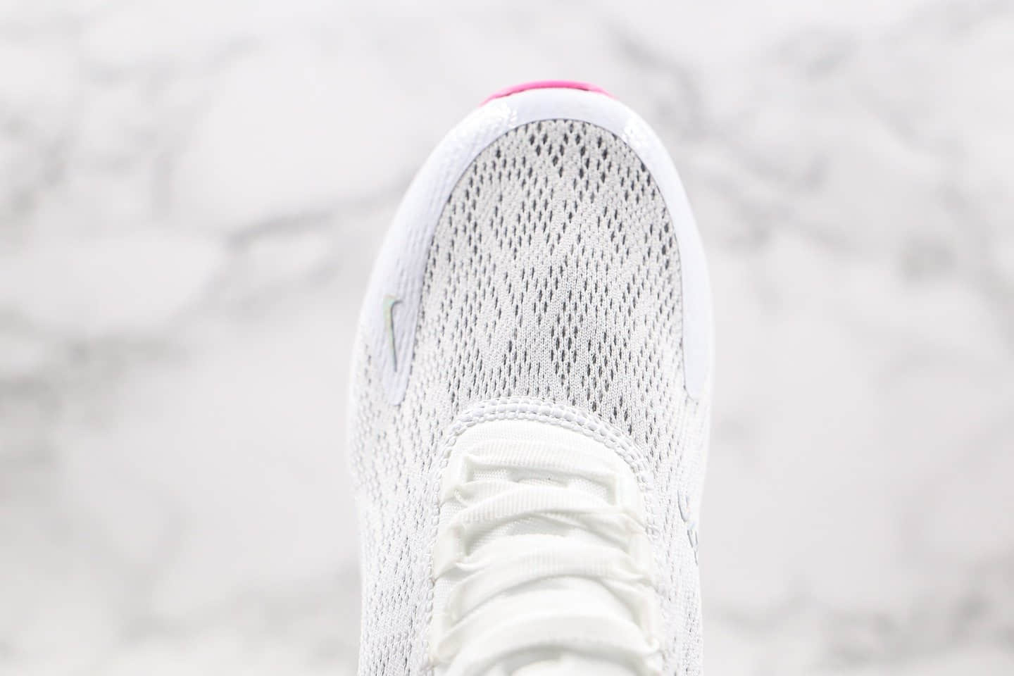 耐克Nike Air Max 270气垫鞋白粉色纯原版本内置真小潘气垫原档案数据开发 货号：CI1963-191