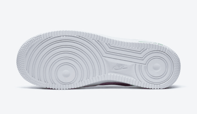 又一双复活节主题的AF1!镭射钩子吸睛度爆棚! 货号:CW5592-100