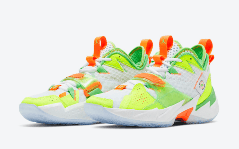 亮眼水枪主题！威少Why Not Zer0.3新配色即将发售！ 货号：CZ3616-100