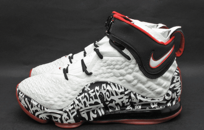 Nike LeBron 17 “Graffiti” 实物细节图曝光！完美致敬LeBron 4！ 货号：CT6052-100
