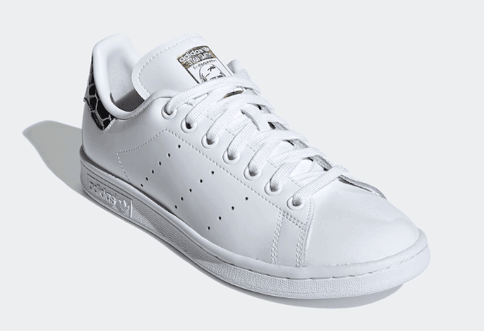 漆皮鞋身+狂野蛇纹！全新adidas Stan Smith现已发售！ 货号：FV3422