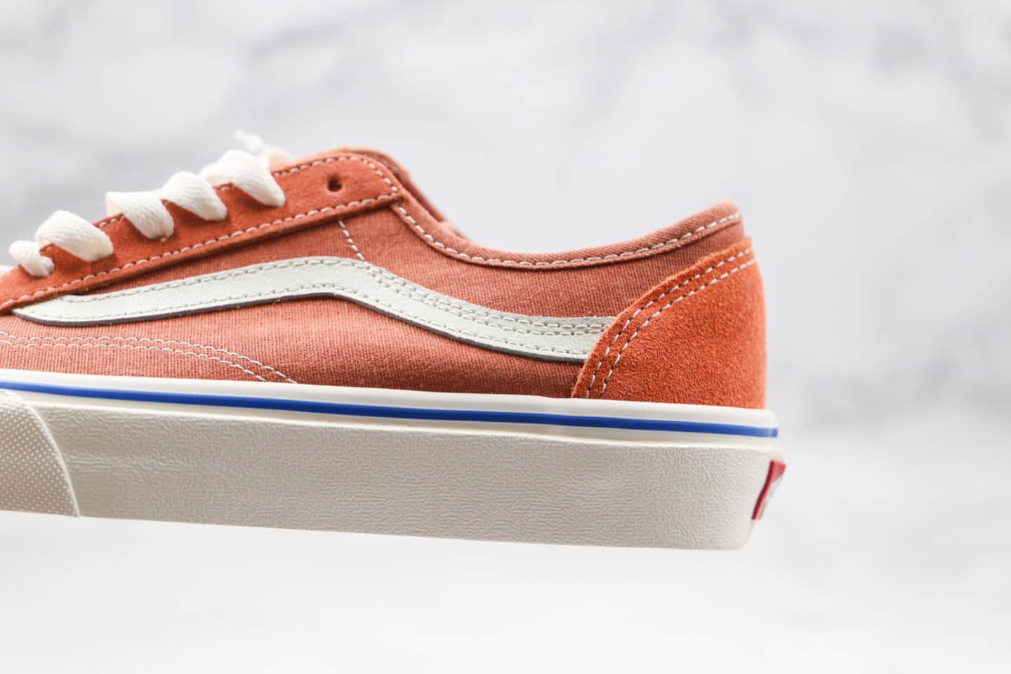 万斯Vans Style 36 Decon SF公司级版本低帮半月包头杀人鲸小脏橘棕色原厂硫化大底原盒原标 货号:VN0A3MVL2282