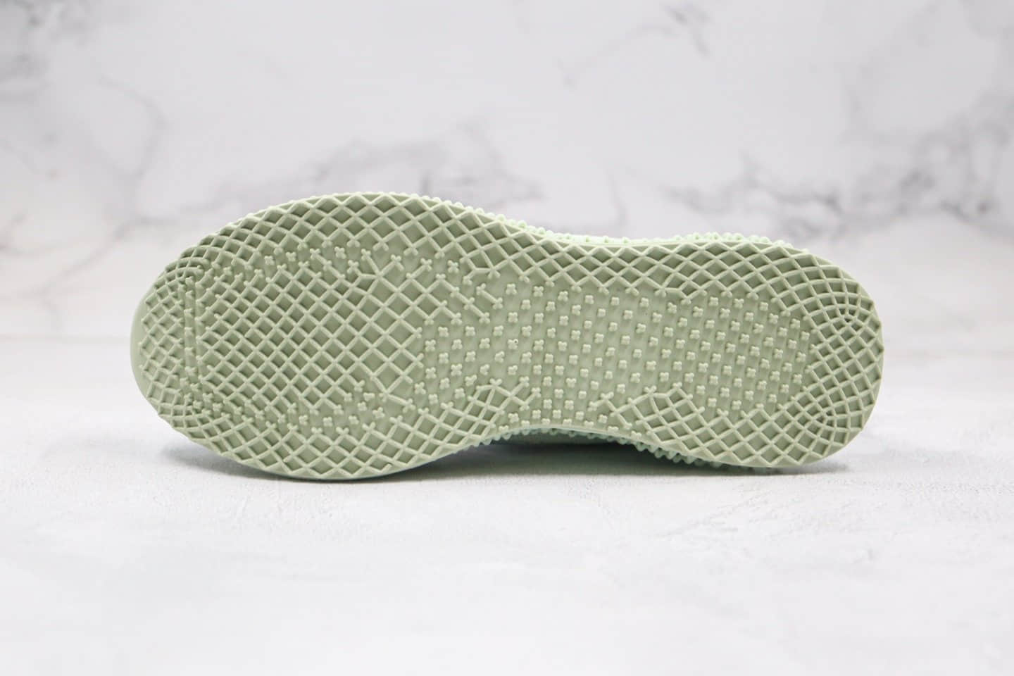 阿迪达斯Adidas Runner EVO 4D M纯原版本阿尔法针织鞋面慢跑鞋绿色内置4D科技大底原楦头纸板打造 货号：FV5332