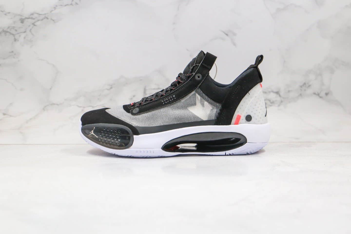 乔丹Air Jordan 34 PF纯原版本黑七彩色AJ34篮球鞋内置Zoom气垫支持实战 货号:CU3473-001
