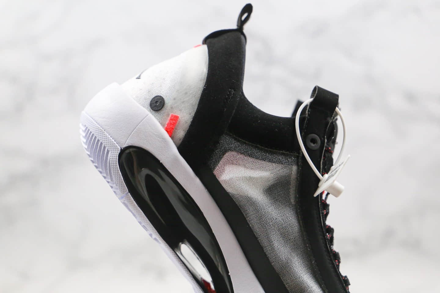 乔丹Air Jordan 34 PF纯原版本黑七彩色AJ34篮球鞋内置Zoom气垫支持实战 货号:CU3473-001