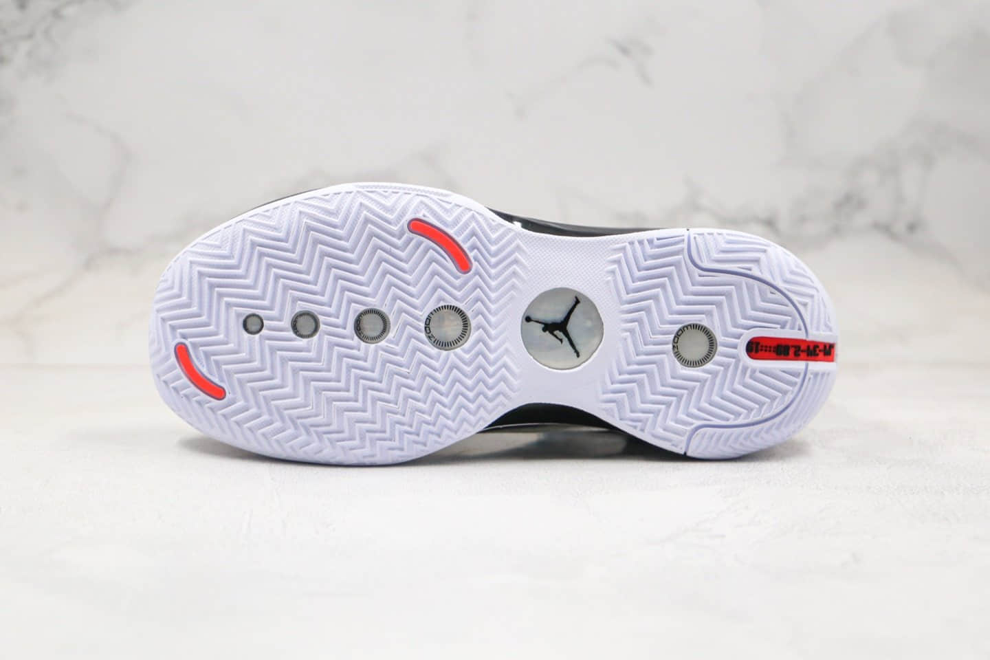 乔丹Air Jordan 34 PF纯原版本黑七彩色AJ34篮球鞋内置Zoom气垫支持实战 货号:CU3473-001