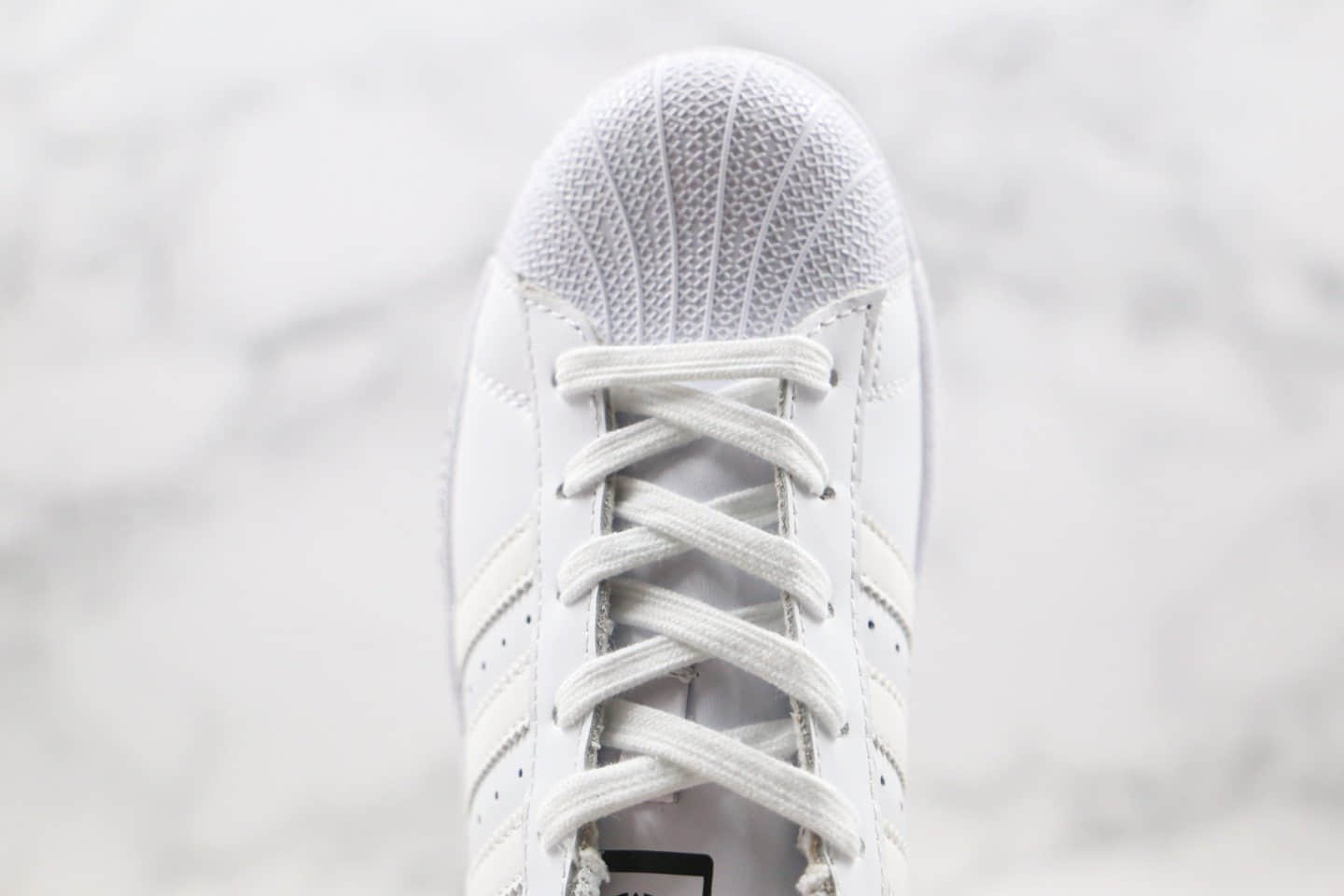 阿迪达斯Adidas Originals Superstar纯原版本三叶草贝壳头白黑色3M反光校园板鞋原楦头纸板打造 货号:FV2810