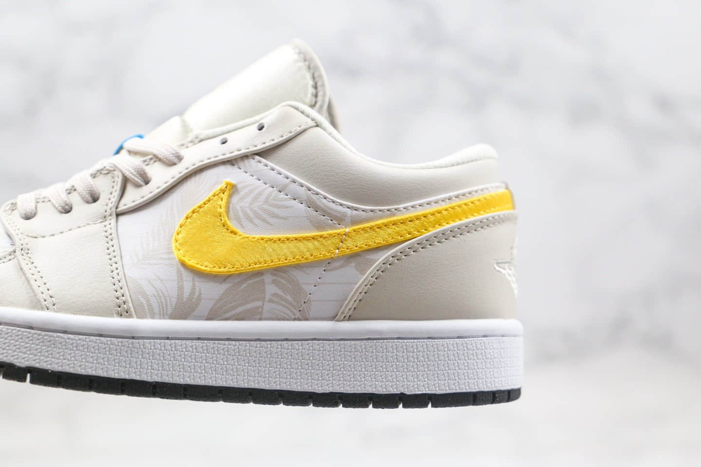 乔丹Air Jordan 1 Low Light Orewood Brown纯原版本低帮AJ1淡黄色浅矿石木棕阿马里洛白配色内置气垫原盒原标 货号:CK3022-107