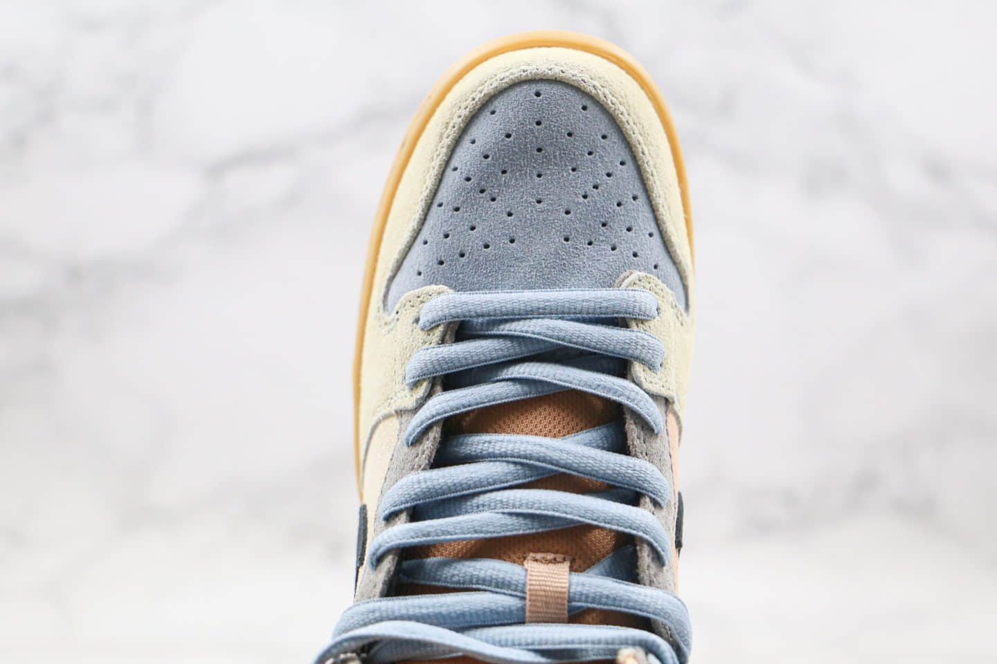 耐克Nike Dunk SB High Spectrum纯原版本高帮生胶彩蛋马卡龙鸳鸯配色内置Zoom气垫原盒配件 货号:CN8345-001