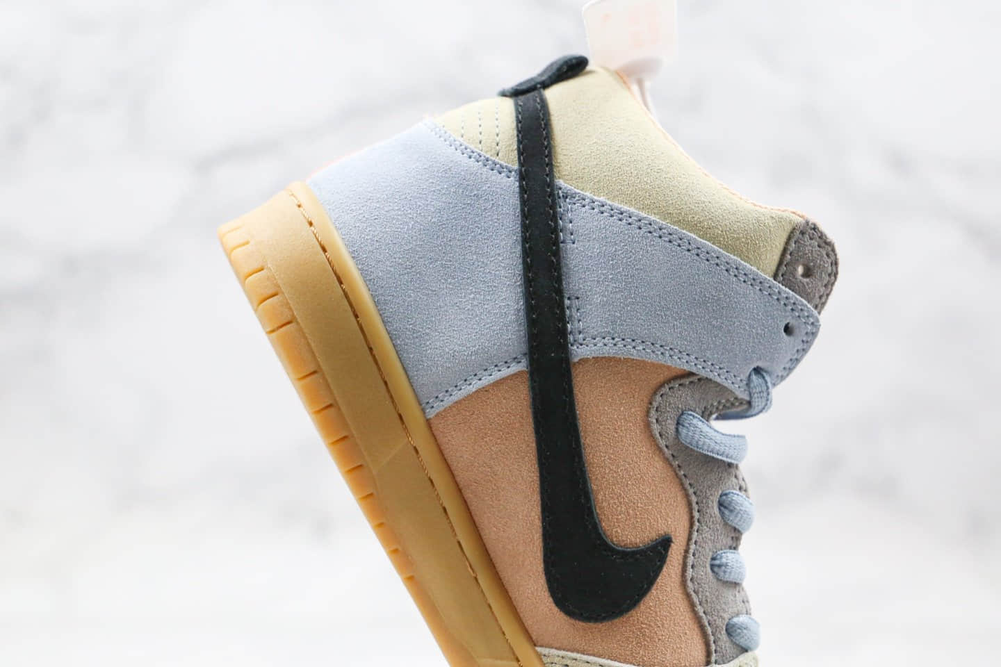 耐克Nike Dunk SB High Spectrum纯原版本高帮生胶彩蛋马卡龙鸳鸯配色内置Zoom气垫原盒配件 货号:CN8345-001