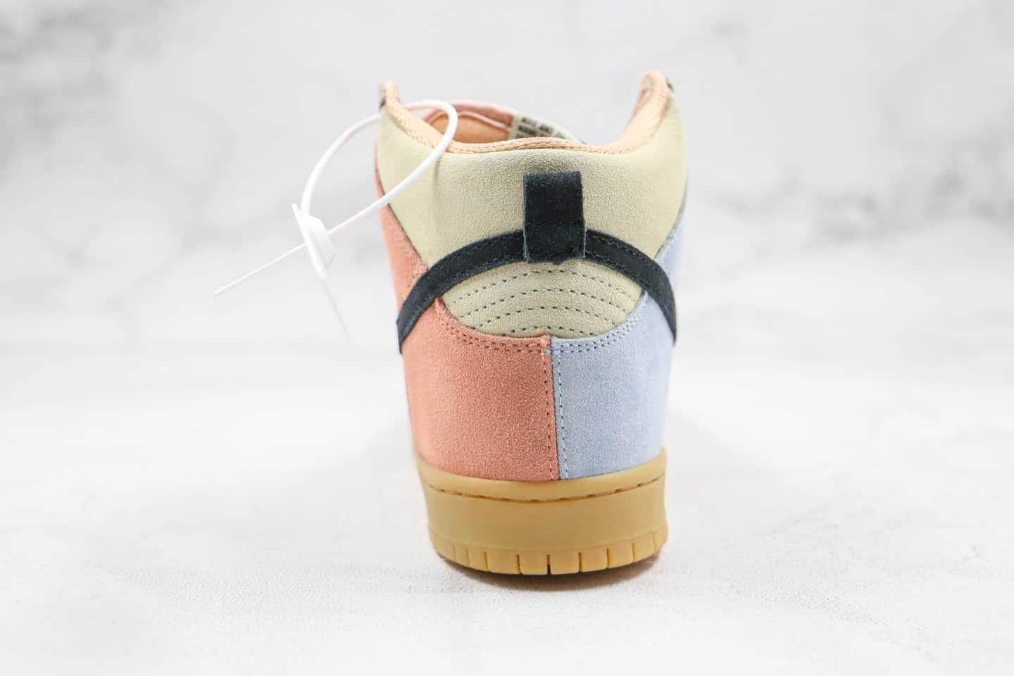 耐克Nike Dunk SB High Spectrum纯原版本高帮生胶彩蛋马卡龙鸳鸯配色内置Zoom气垫原盒配件 货号:CN8345-001