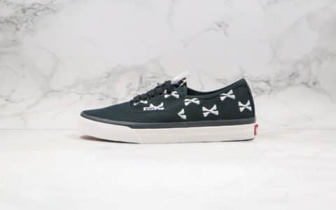 万斯VANS X WTAPS BONES公司级版本联名款骨头刺绣西山彻陈伟霆同款黑色原盒原标原档案数据开发
