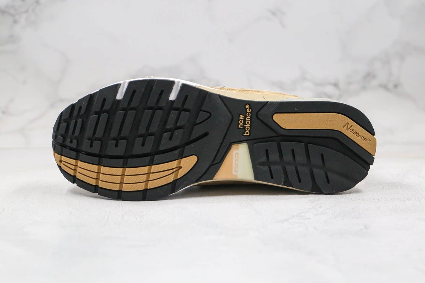 新百伦New Balance Made in USA M992纯原版本美产血统余文乐同款黑米白银灰配色原盒配件齐全 货号:M992TN