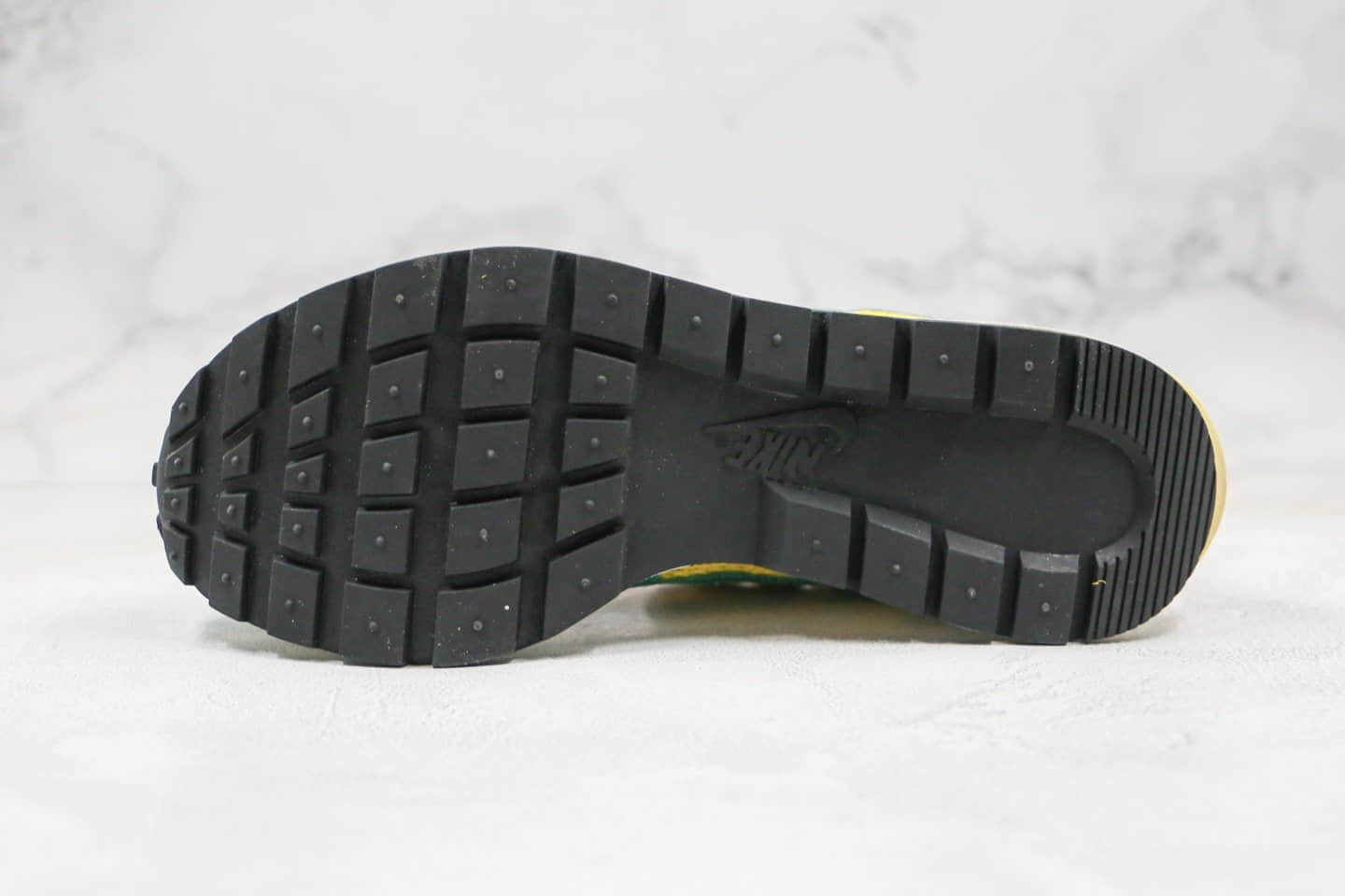 耐克Sacai x Nike Pegasus VaporFly SP Green Yellow Black White纯原版本华夫联名款重叠双钩走秀款黄绿色原鞋开模一比一打造 货号：BV0073-103