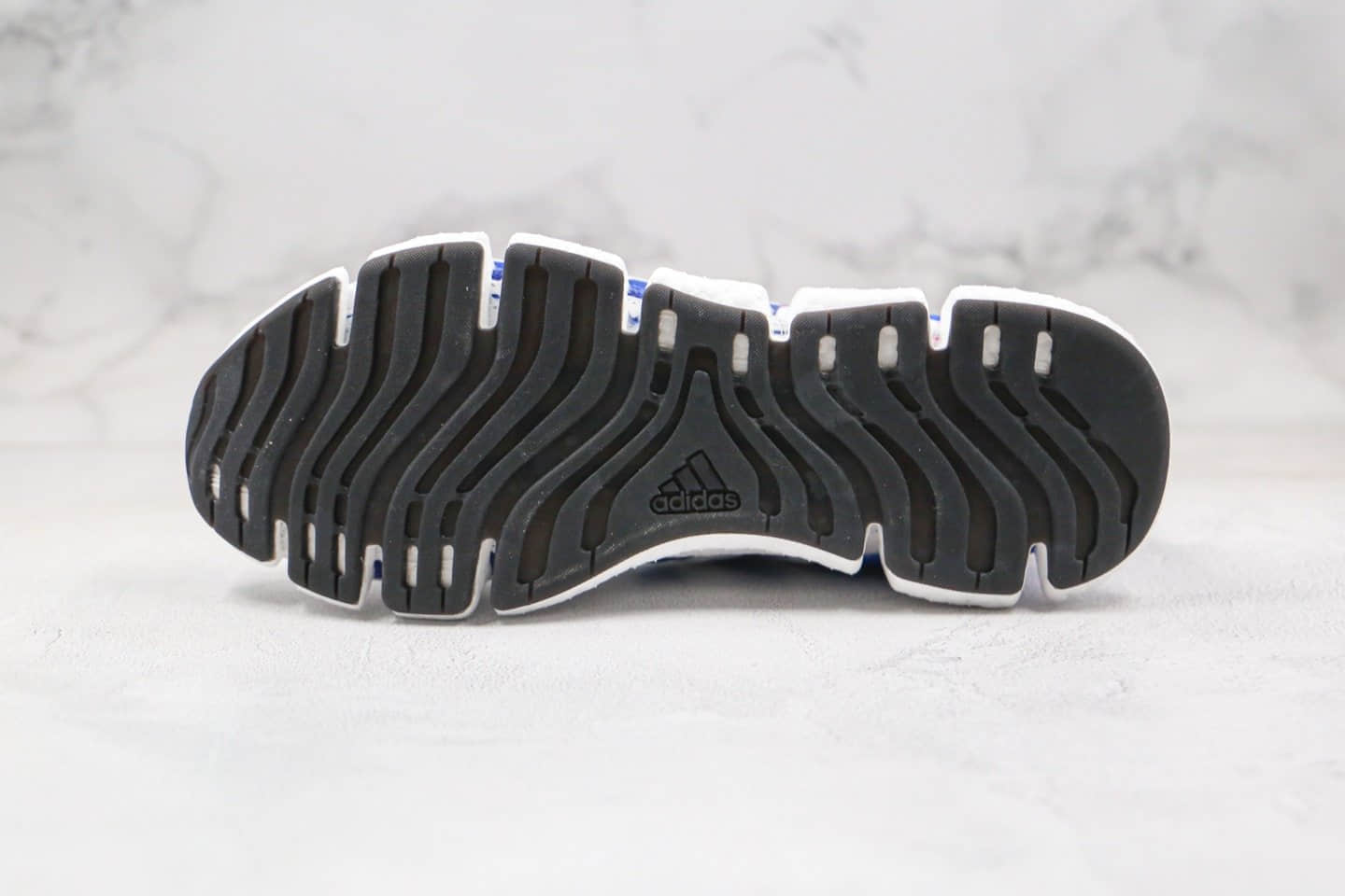 阿迪达斯adidas Climacool纯原版本清风毛毛虫爆米花跑鞋白紫色内置爆米花缓震大底原盒原标 货号:FX7847