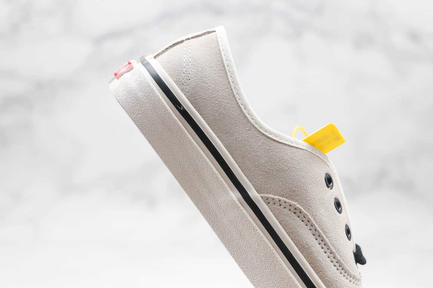 万斯Vans Authentic 44 DX公司级版本麂皮系列牛奶黑白色原厂硫化大底内置钢印正确鞋面材质