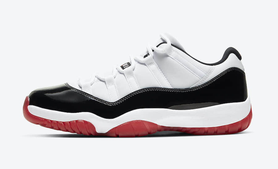 AJ11 Low“ White Bred”释出官图!6月20日发售! 货号:AV2187-160