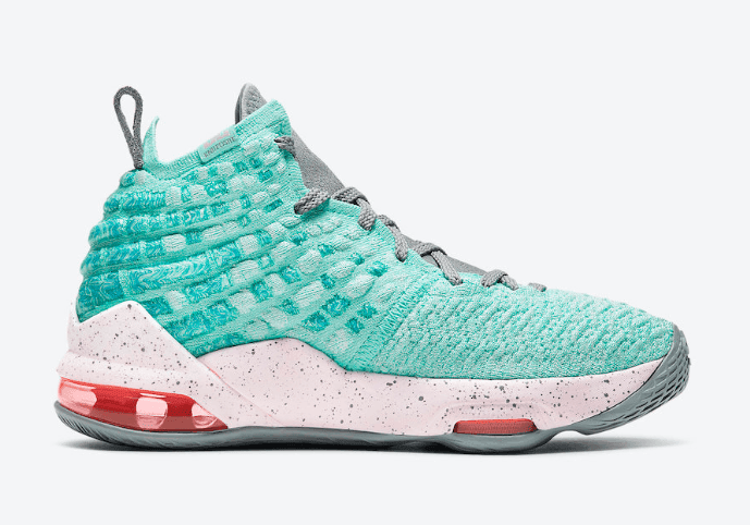 南海岸氛围！全新Nike LeBron 17释出官图！ 货号：BQ5594-444