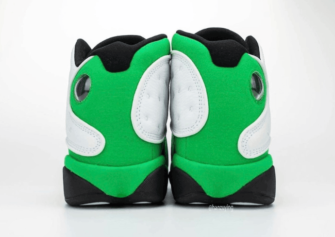 酷似天价雷阿伦 PE！AJ13 “Lucky Green”最新实物图曝光！ 货号：DB6537-113