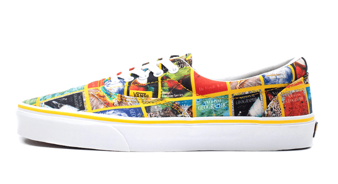 《国家地理》杂志 x Vans跨界联名！把大自然穿在脚上！