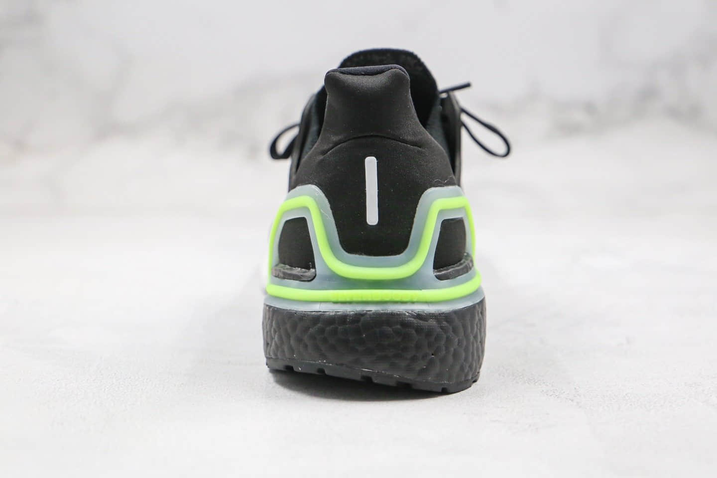 阿迪达斯Adidas Ultra Boost 20纯原版本爆米花跑鞋UB6.0黑绿色原档案数据开发真爆米花缓震大底 货号:FY3452