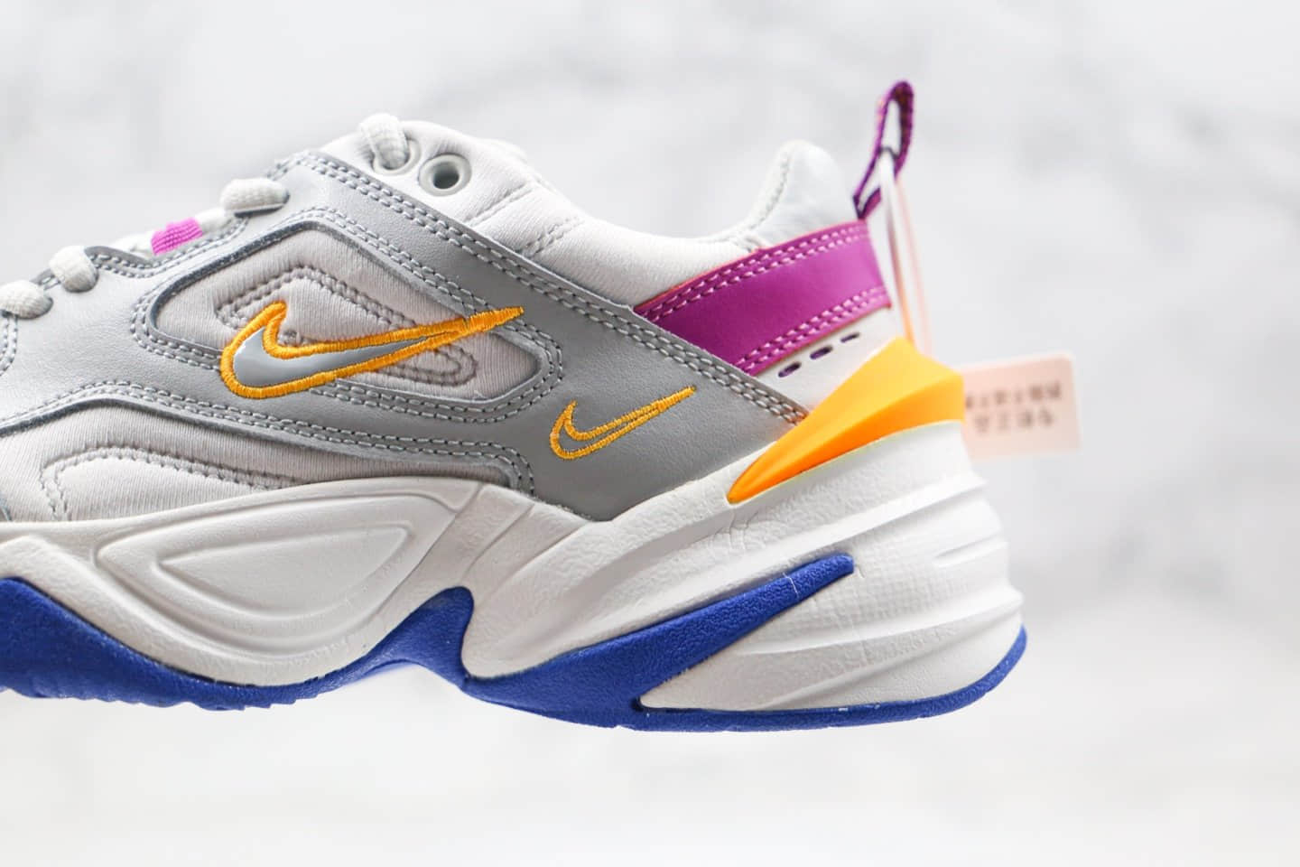 耐克Nike Air Monarch the M2K Tekno纯原版本复古老爹鞋灰紫色原盒原标原楦头纸板打造 货号:AO3108-018