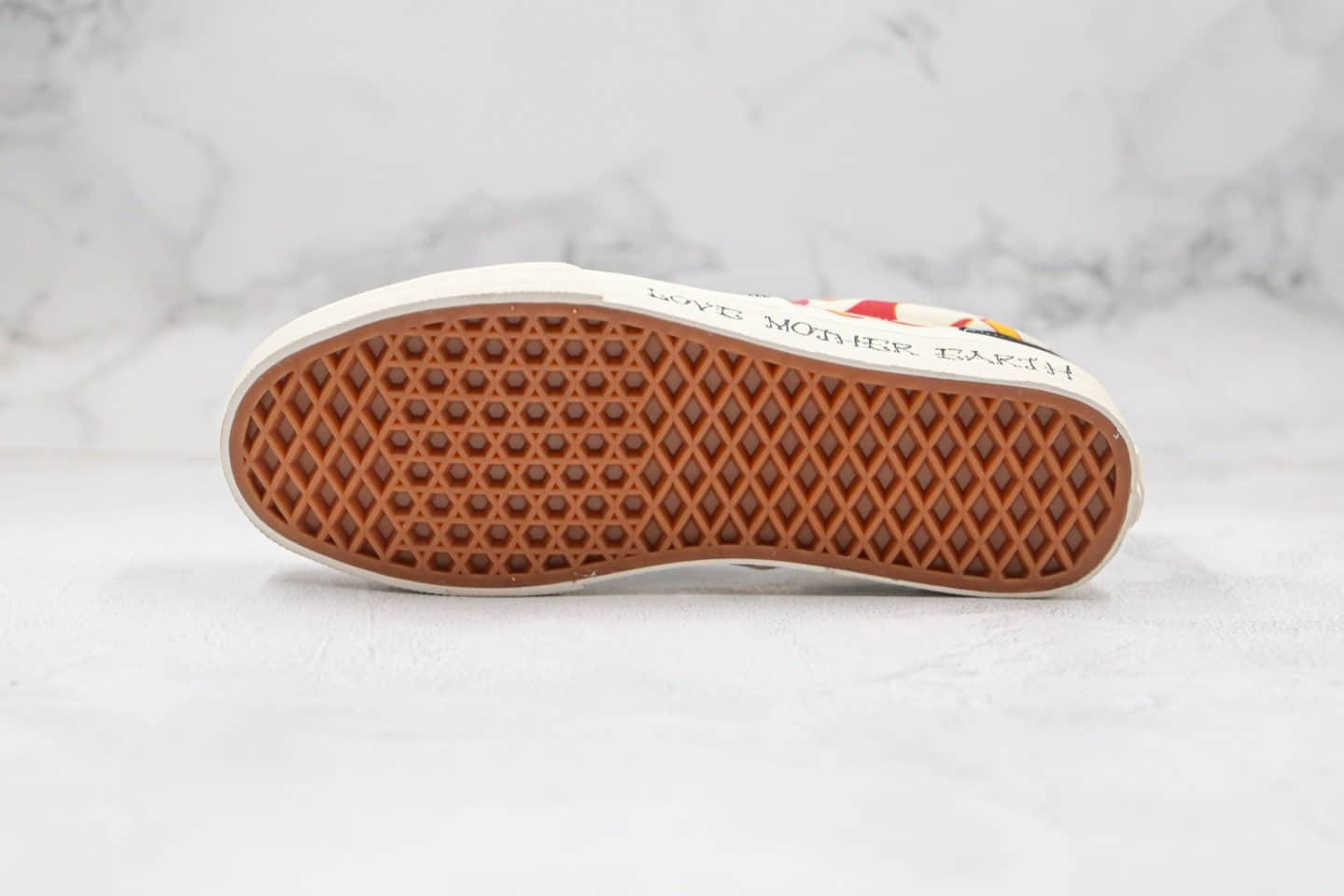 万斯Vans Spirit Era公司级版本保护地球涂鸦玫瑰原厂硫化大底 货号：VN0A4U39WZ2