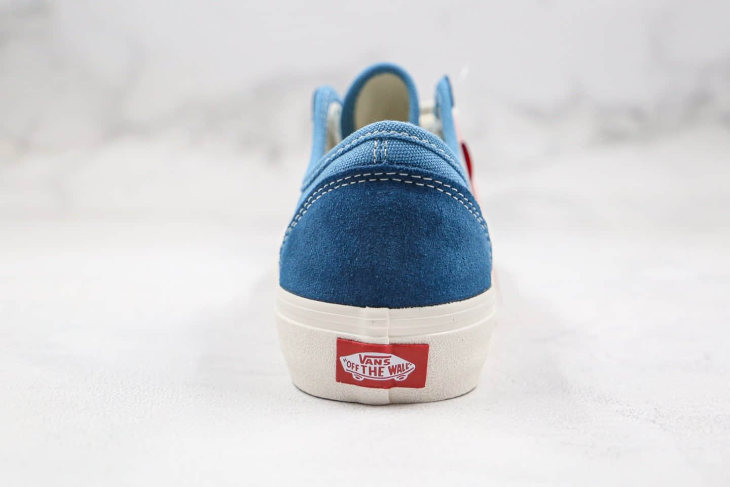 万斯Vans Style 36 Decon SF公司级版本海外限定款权志龙杀人鲸半月包头蓝橙色原装铝楦数据开发