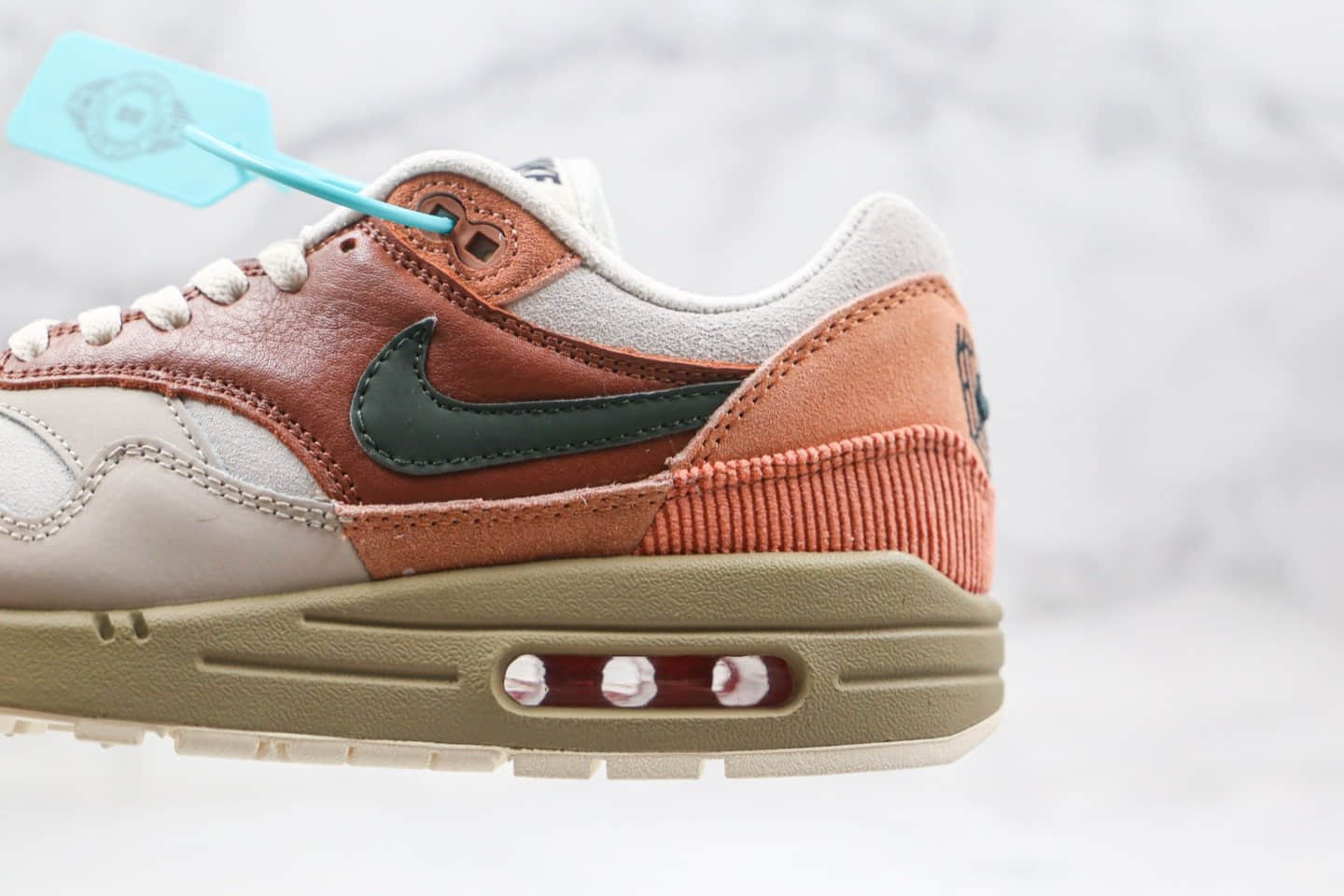耐克Nike Air Max 1 City Pack“ Amsterdam”纯原版本气垫跑鞋城市主题阿姆斯特丹配色原鞋开模 货号：CV1638-200