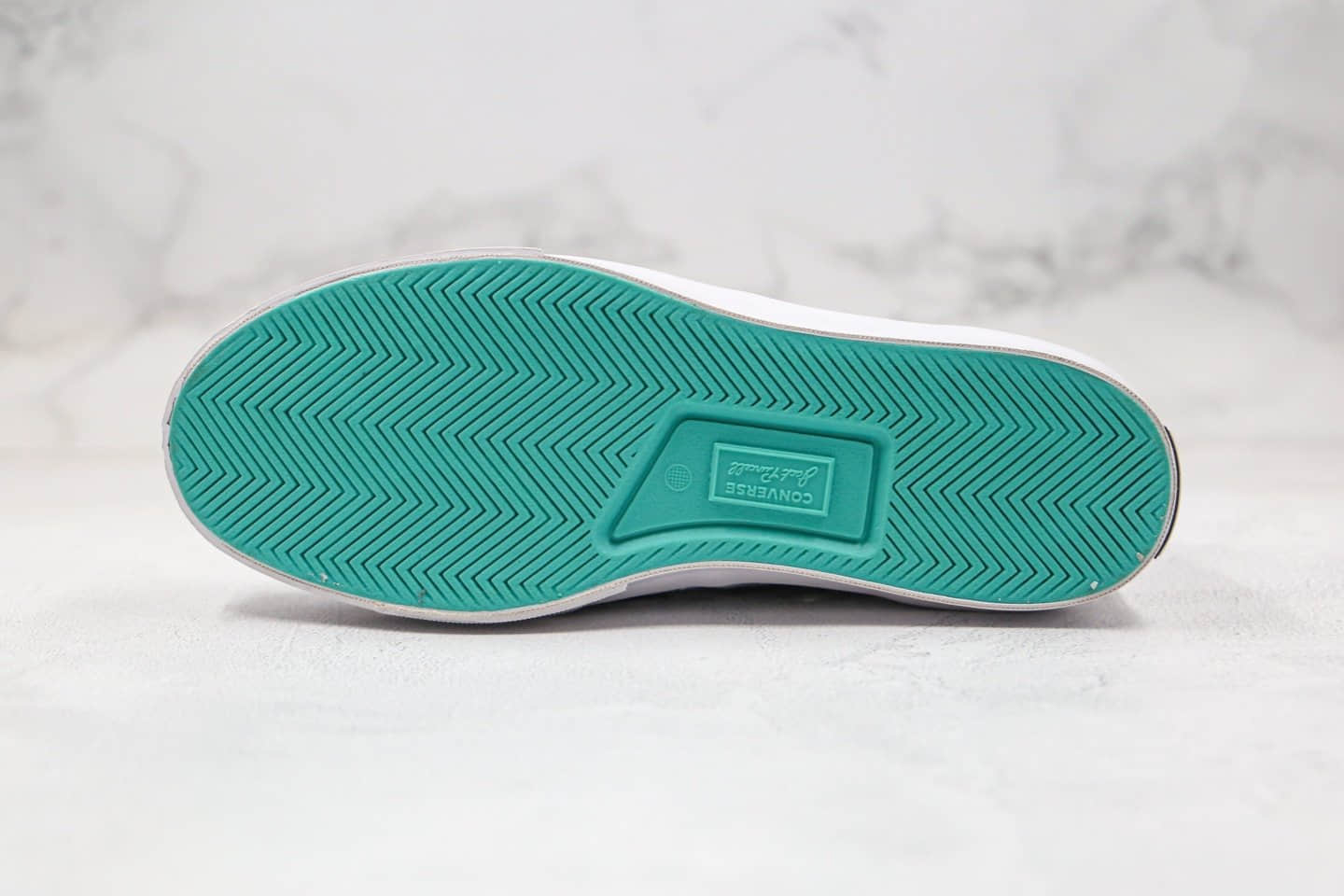 匡威CONVERSE Jack Purcell公司级版本低帮开口笑字母皮面LOGO帆布鞋原鞋开模一比一打造 货号：166488C