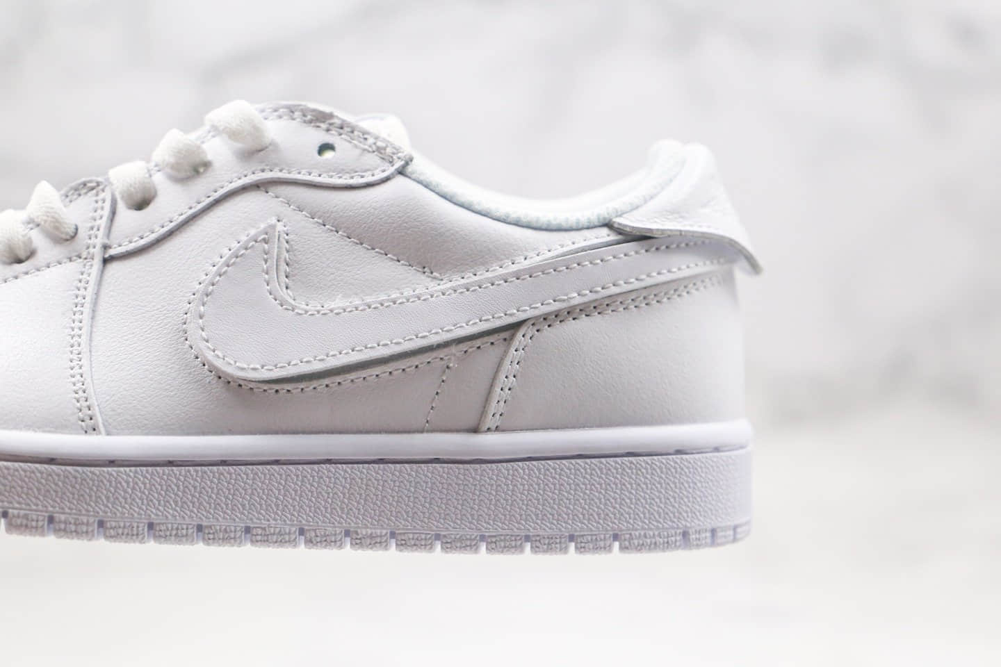 乔丹Air Jordan 1 Low ID White纯原版本低帮AJ1七彩换钩魔术贴内置气垫原盒原标 货号:CJ7891-ID