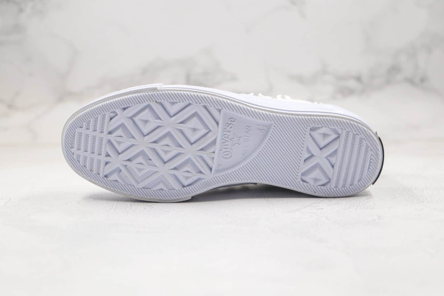 匡威CONVERSE Chuck 70公司级版本白敬亭同款高帮白色火焰帆布鞋原厂硫化大底 货号：168970C