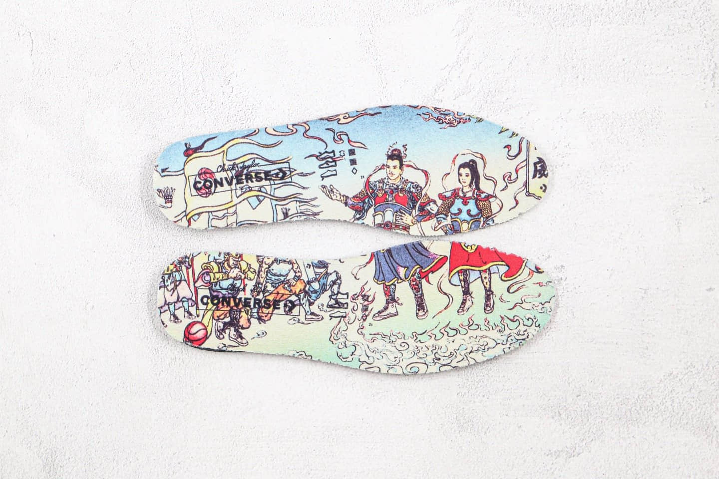 匡威CONVERSE Chuck 70公司级版本白敬亭同款高帮白色火焰帆布鞋原厂硫化大底 货号：168970C