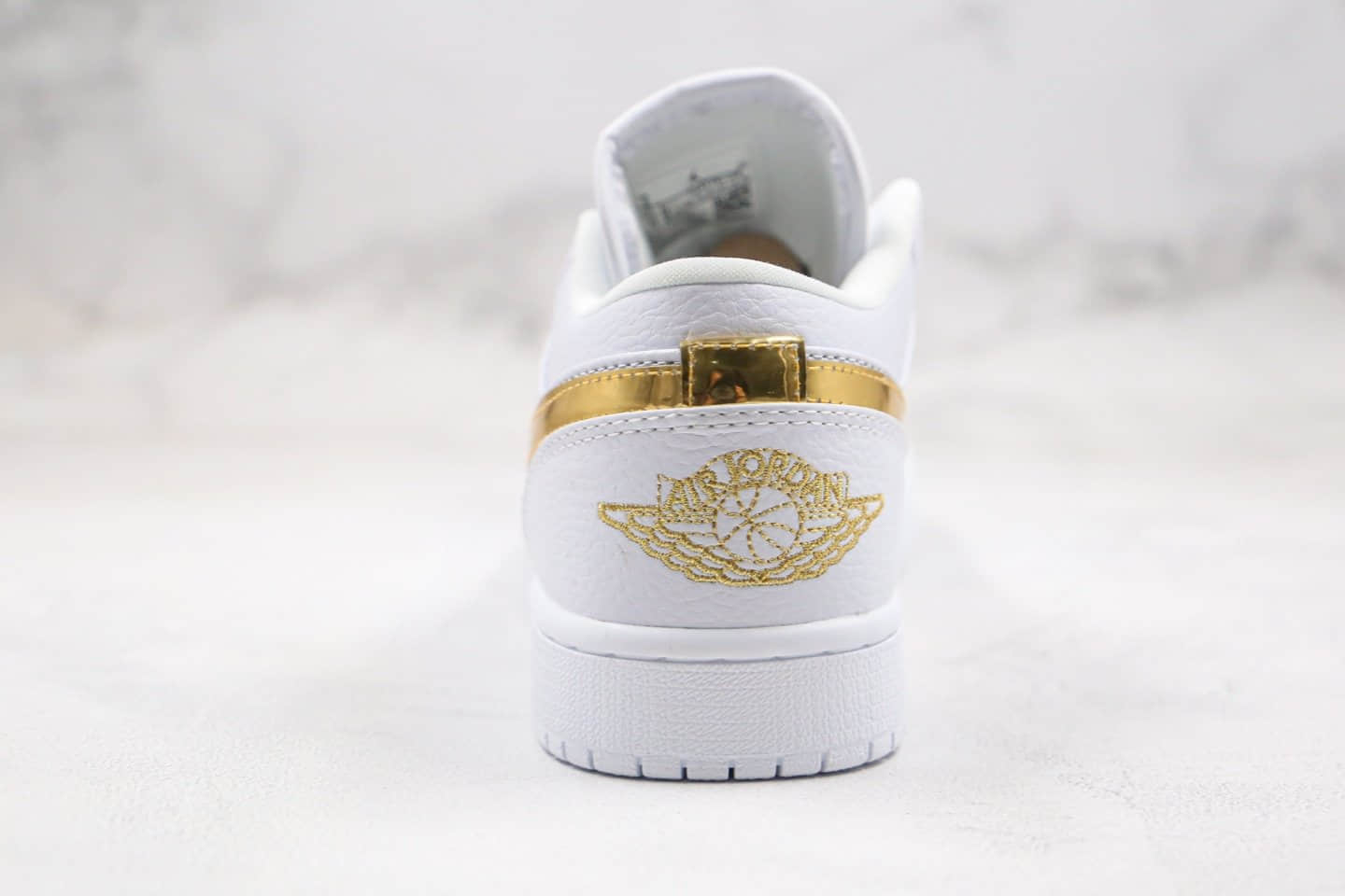 乔丹Air Jordan 1 Low纯原版本低帮AJ1白金配色内置气垫原楦头纸板打造 货号:CZ4776-100