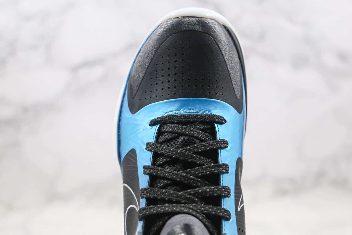 耐克Nike KOBE ZK5 PROTRO LAKERS纯原版本科比5代实战篮球鞋蝙蝠侠黑蓝色元年配色内置碳板气垫支持实战 货号:386429-001