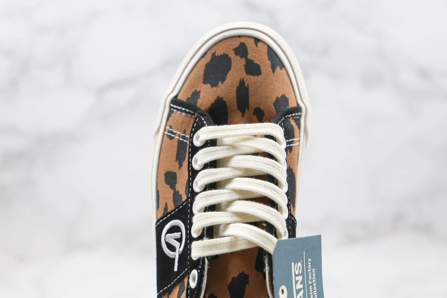 万斯Vans Vault OG Sid LX 20SS公司级版本低帮帆布鞋豹纹工艺硫化一比一 货号：VN0A4U13XES