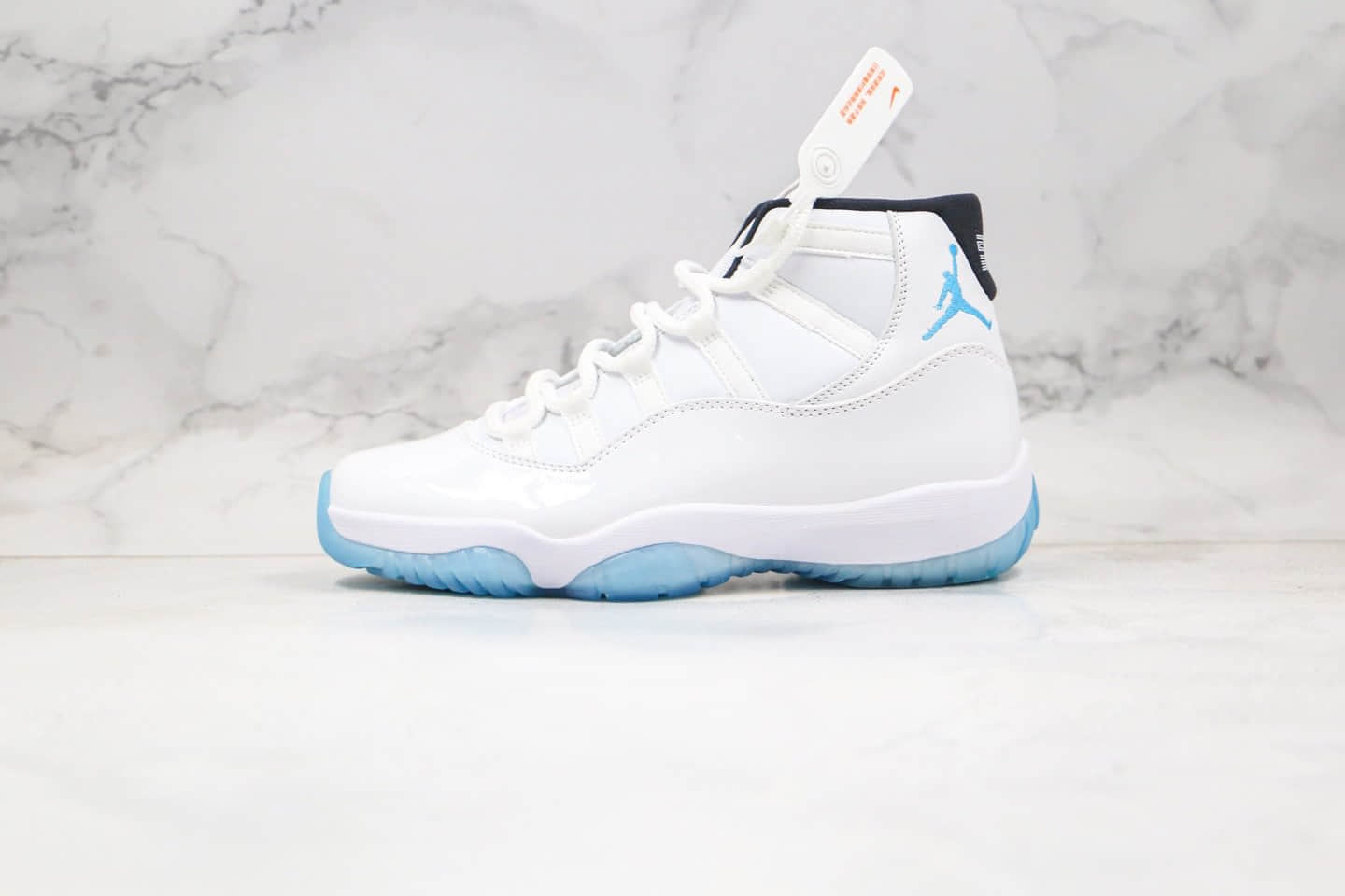 乔丹Air Jordan 11“Legend Blue”纯原版本AJ11传奇蓝原厂漆面真碳 货号：378037-117