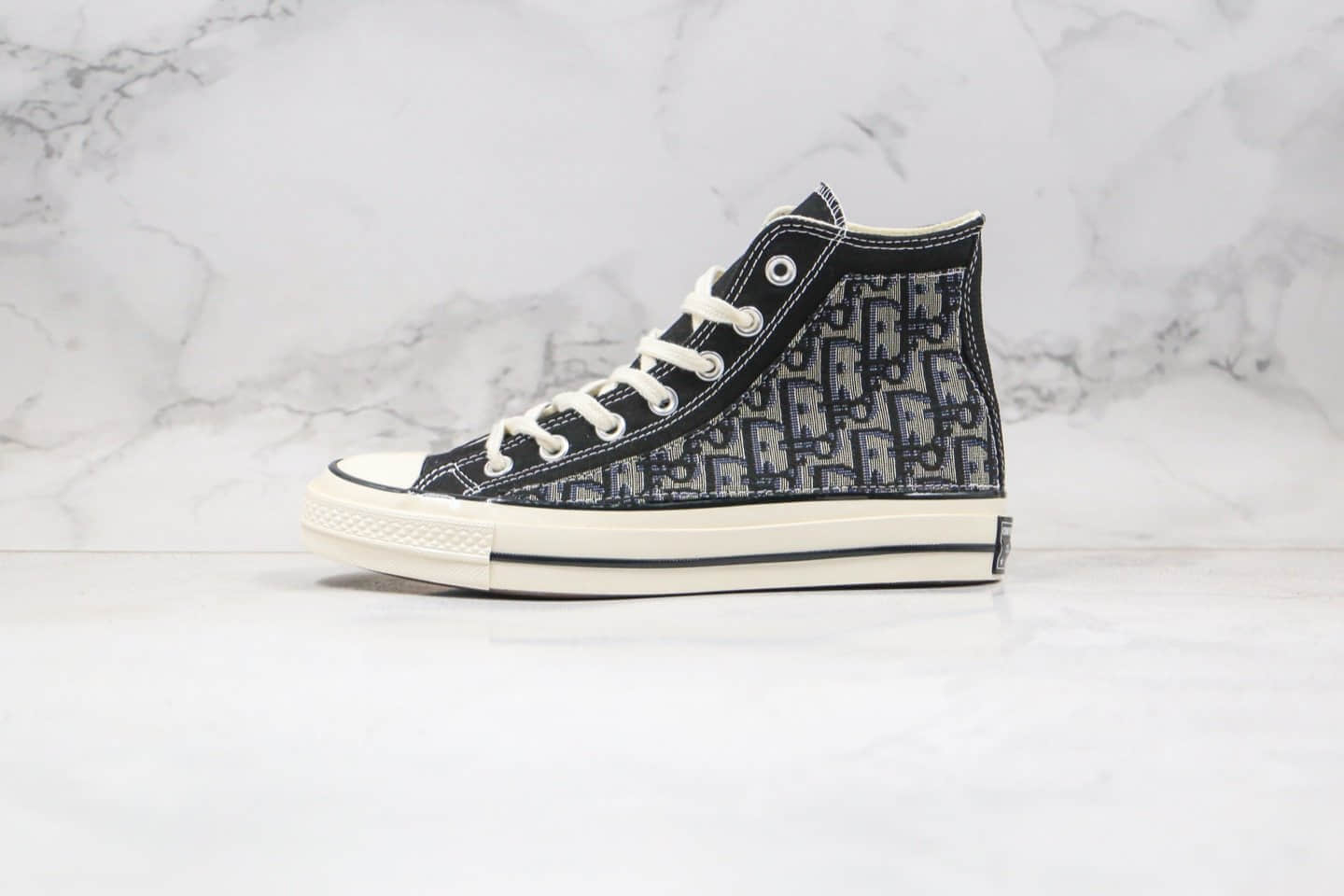 匡威CONVERSE 1970S x DIOR纯原版本迪奥联名款高帮帆布鞋原厂硫化大底正确PU硅蓝软中底