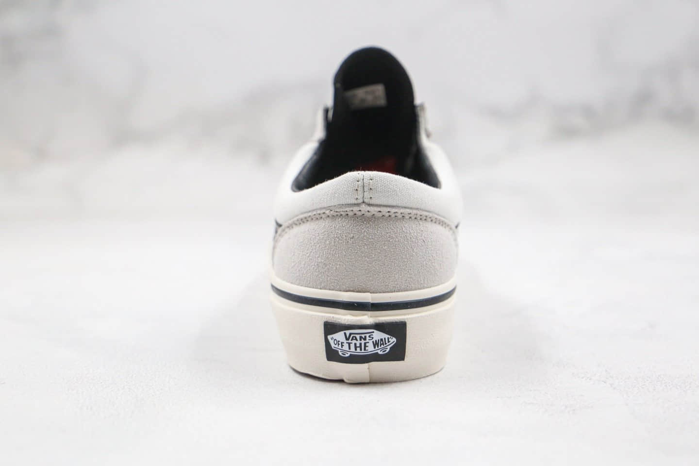 万斯VANS Style36 SF公司级版本低帮白灰色硫化板鞋内置钢印原档案数据开发 货号:VN0A3MVLXGL