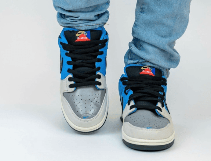 Instant Skateboards x Nike SB Dunk Low联名上脚图曝光!今夏登场!