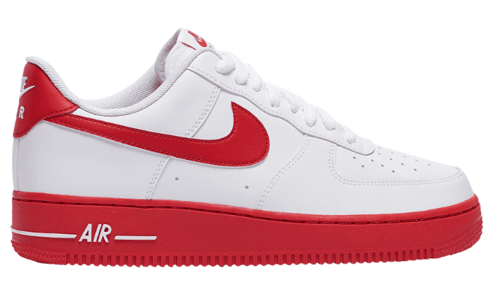 经典白红配色！全新AF1即将登场！ 货号：CK7663-102