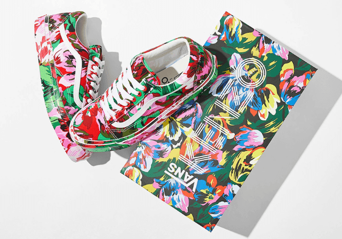 花卉主题!KENZO x Vans 联名即将登场!