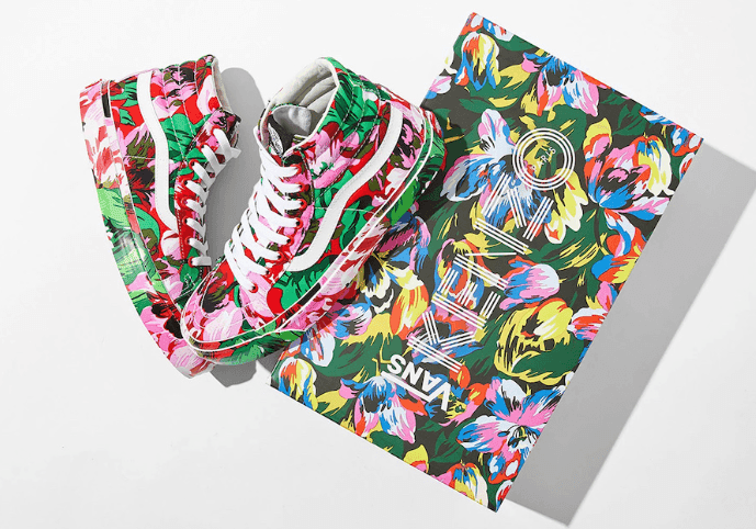 花卉主题!KENZO x Vans 联名即将登场!