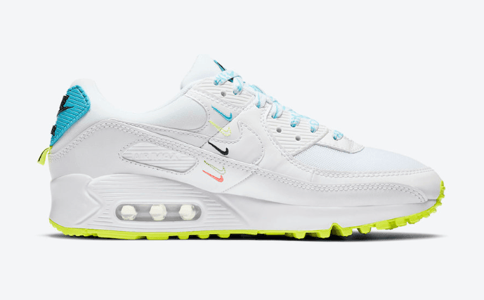 一排Swoosh有点亮眼！全新Air Max 90“Worldwide”即将发售！ 货号：CK7069-100