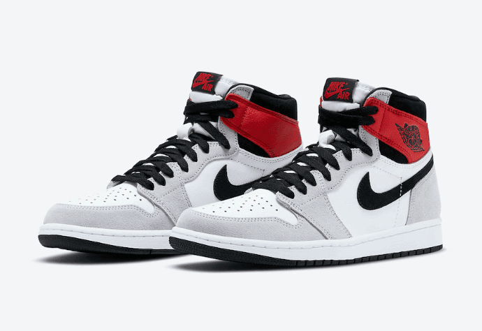 AJ1浅烟灰官图释出!下月发售! 货号:555088-126