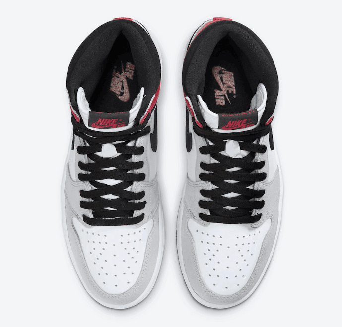 AJ1浅烟灰官图释出!下月发售! 货号:555088-126