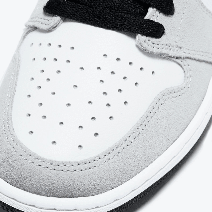 AJ1浅烟灰官图释出!下月发售! 货号:555088-126