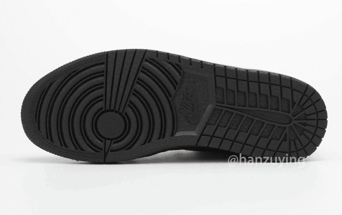 黑金漆皮AJ1实物细节图释出！霸气狂野！ 货号：555088-032